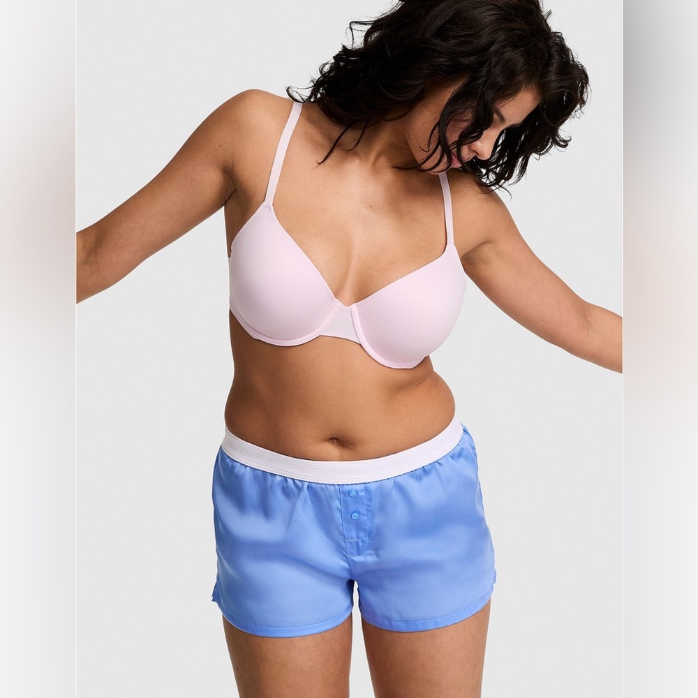 VS PINK TENCEL™️ BOXY PAJAMA SHORTS - Picture 3 of 7